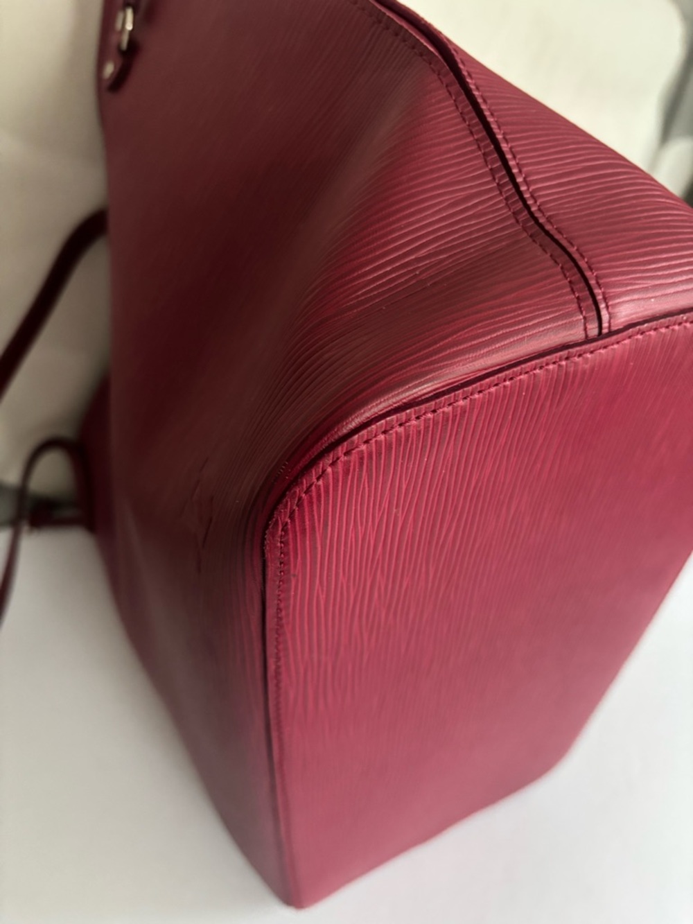 Authentic Louis Vuitton Neverfull MM  / pochette in Fuchsia - Picture 13 of 16